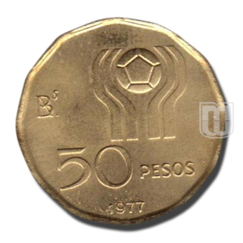 50 Pesos | 1977 | KM 76 | O