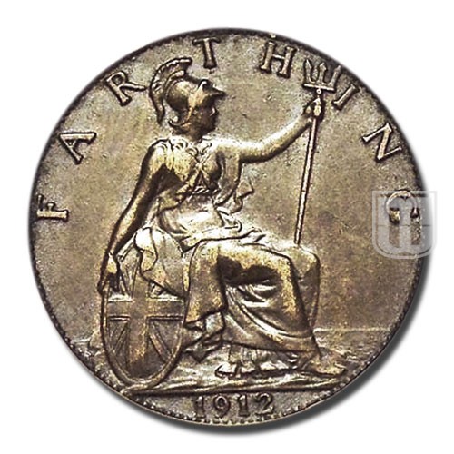 One Farthing | 1912 | KM 808.1 | R