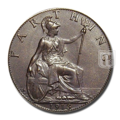 One Farthing | 1913 | KM 808.1 | R