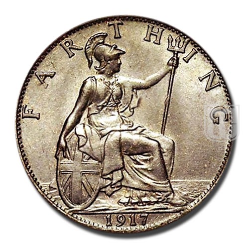 One Farthing | 1917 | KM 808.1 | R