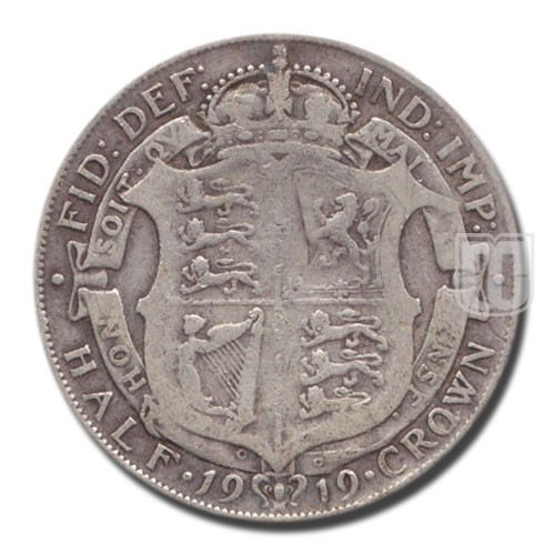 Half  Crown | 1919 | KM 818.1 | R