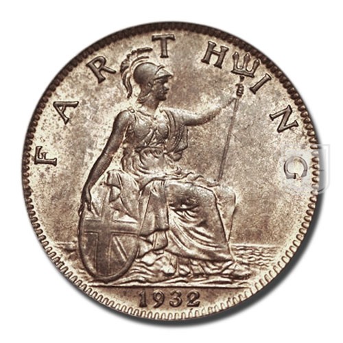 One Farthing | 1932 | KM 825 | R