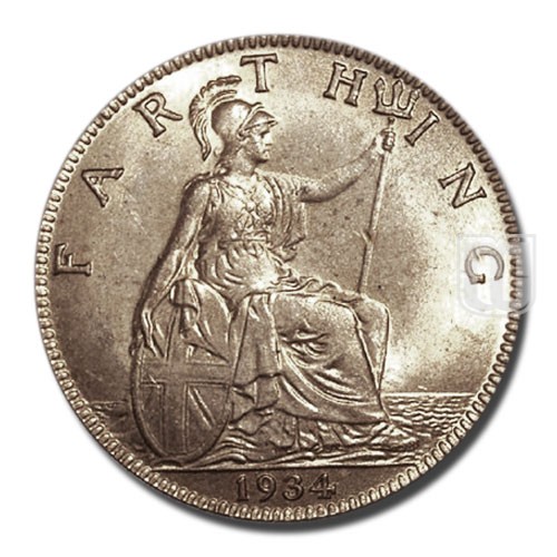 One Farthing | 1934 | KM 825 | R