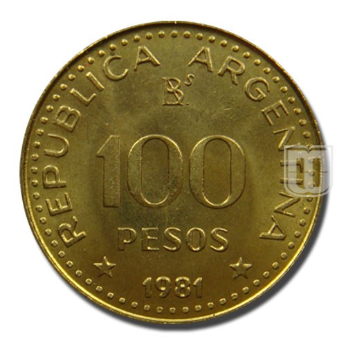 100 Pesos | 1981 | KM 85a | R