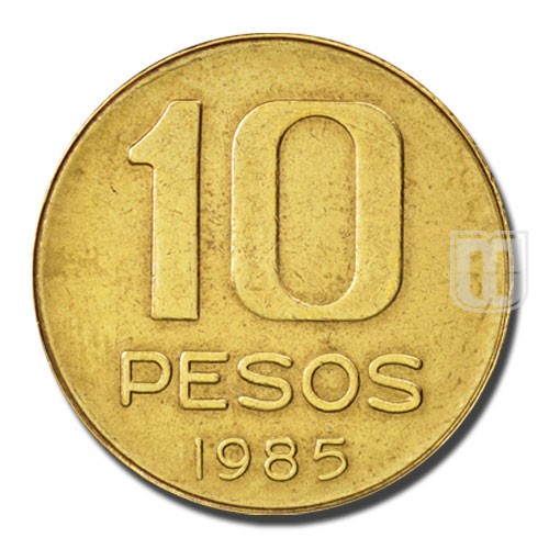 10 Pesos | 1985 | KM 93 | R