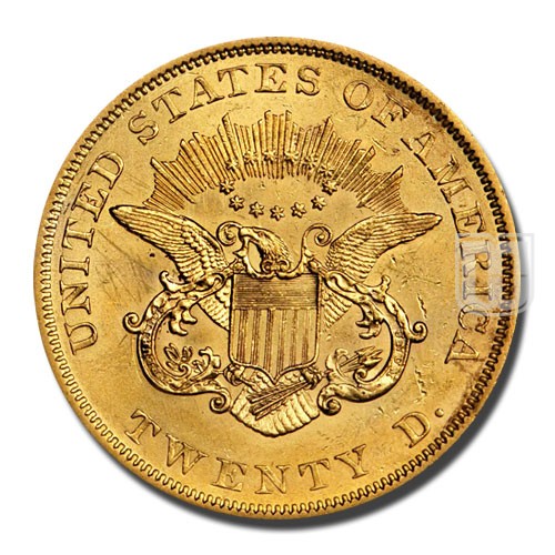 Twenty Dollar | 1861 | KM 93 | R