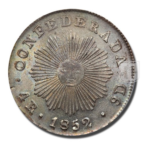 4 Reales | 1852 | KM A31 | R