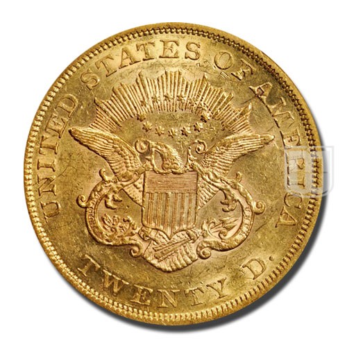 Twenty Dollar | 1864 | KM A74.1 | R