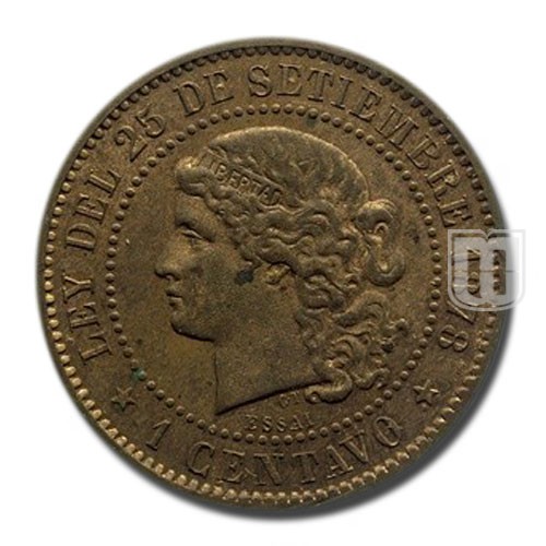 Centavo | 1878 | KM E1 | R