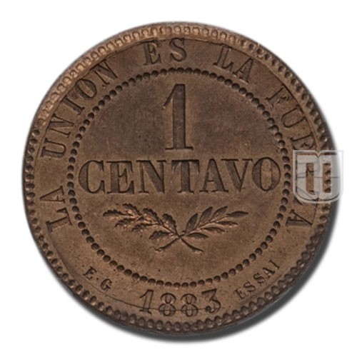 Centavo | 1883 | KM E1 | R