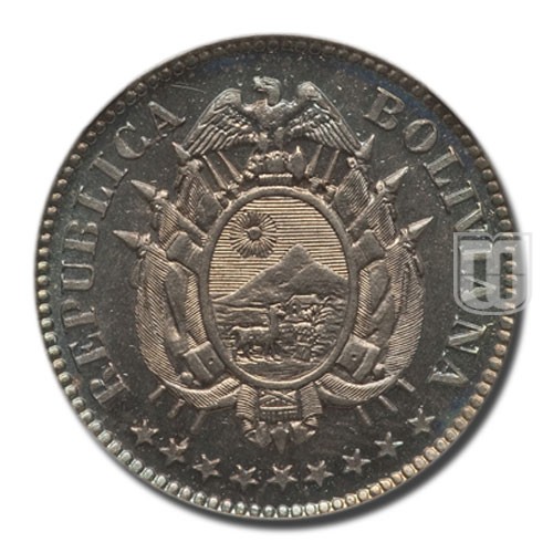 10 Centavos | 1883 | KM E7 | O
