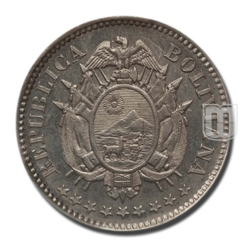 10 Centavos | 1883 | KM E8 | O