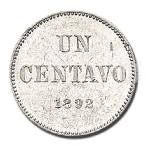 Un Centavo | 1892 | KM Pn29 | R