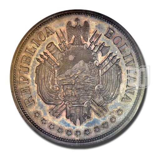 Boliviano | 1868 | KM Pn8 | O