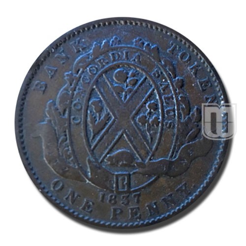 Two Sous (Penny) | 1837 | KM Tn10 | R