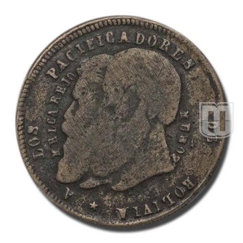1/4 Melgarejo | 1854 | KM Pn5 | O