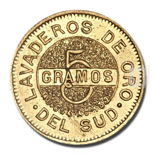 5 Gramos | 1889 | KM Tn6 | R