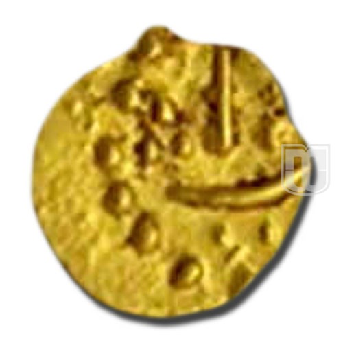 Half Fanam | 1168 | Rajgor Auctions A14/L49 | R