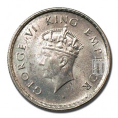 Half Rupee | KM# 549,PR.363 | O